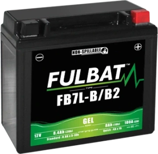 FULBAT FB7L-B/B2 12V 8Ah 100A (YB7L-B/B2) 136x76x130mm P+ GEL bezúdržbová motobaterie