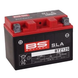 BS-BATTERY BTZ12S 12V 11Ah 215A (YTZ12S) 150x88x110mm L+ AGM bezúdržbová motobaterie