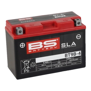 BS-BATTERY BT9B-4 12V 8Ah 120A (YT9B-4) 150x70x105mm L+ AGM bezúdržbová motobaterie