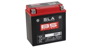 BS-BATTERY BB9-B 12V 9Ah 120A (YB9-B) 135x75x139mm L+ AGM bezúdržbová motobaterie