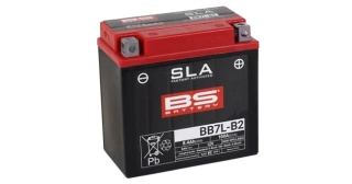 BS-BATTERY BB7L-B2 12V 8Ah 100A (YB7L-B2) 135x75x133mm P+ AGM bezúdržbová motobaterie