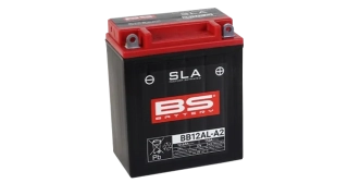 BS-BATTERY BB12AL-A2 12V 12Ah 150A (YB12AL-A2) 134x80x161mm P+ AGM bezúdržbová motobaterie
