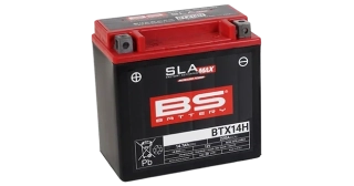 BS-BATTERY BTX14H 12V 14Ah 220A (YTX14H) 150x87x145mm L+ AGM bezúdržbová motobaterie