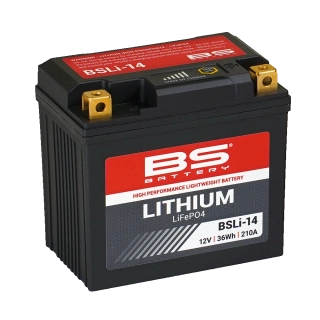 BS-BATTERY BSLI-14 12V 3Ah 210A P+ LiFePO4 lithiová motobaterie