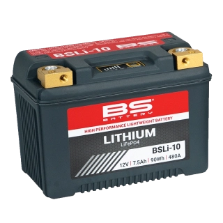 BS-BATTERY BSLI-10 12V 7,5Ah 480A P+ LiFePO4 lithiová motobaterie