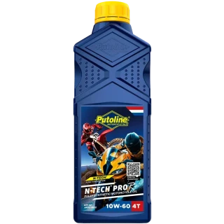 PUTOLINE Motorový olej N-Tech Pro R+ 10W60 4T 1L Road/OFF-Road