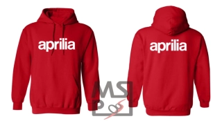 Mikina s motivem Aprilia 2XL červená