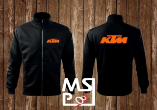 Pánská mikina s motivem KTM 086 S černá