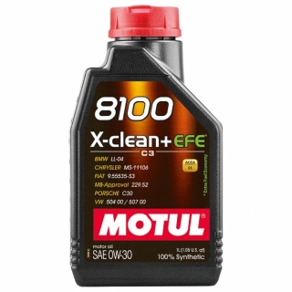 MOTUL Motorový olej 8100 X-clean+ EFE 1L