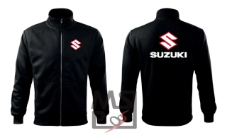 Mikina na zip s motivem Suzuki XL čierna