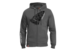 UFO PLAST Mikina šedá L