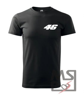 MSP Pánské triko s motivem The Doctor 46 černé 2XL