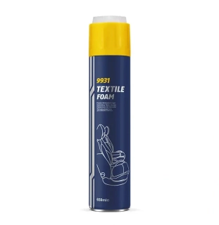 MANNOL 9931Textile foam - Pěnový čistič potahů - 650ml