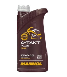 MANNOL Motorový olej 7202 4-Takt Plus 10W-40 - 1L