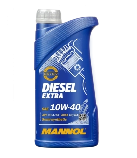 MANNOL Motorový olej 7504 Diesel Extra 10W-40 - 1L