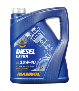 MANNOL Motorový olej 7504 Diesel Extra 10W-40 - 5L