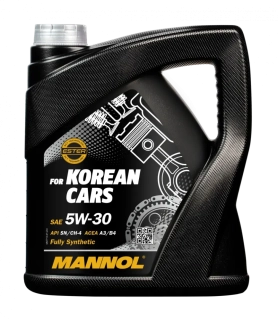 MANNOL Motorový olej 7713 for Korean Cars 5W-30 – 4L