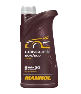 MANNOL Motorový olej 7715 Longlife 504/507 5W-30 – 1L