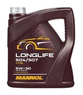 MANNOL Motorový olej 7715 Longlife 504/507 5W-30 – 5L