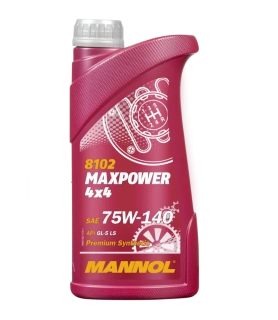 MANNOL Převodový olej 8102 Maxpower 4x4 75W-140 GL-5 - 1L