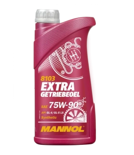 MANNOL Převodový olej 8103 Extra Getriebeoel 75W-90 GL-4/GL-5 LS - 1L