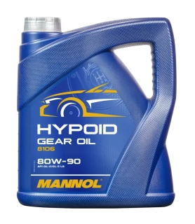 MANNOL Převodový olej 8106 Hypoid Getriebeoel 80W-90 GL-4/GL-5 LS - 4L