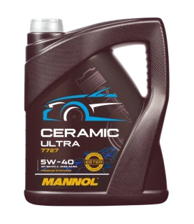 MANNOL Motorový olej 7727 Ceramic Ultra 5W-40 - 5L