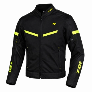 TXR Bunda na motorku Breeze černo-fluo žlutá L