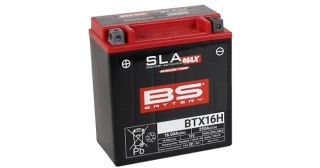 BS-BATTERY BTX16H 12V 14Ah 250A (YTX16H) 150x87x161mm L+ AGM bezúdržbová motobaterie