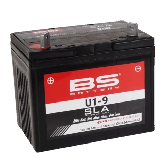 BS-BATTERY U1-9 12V 28Ah 300A (12N24-4A) 195x125x176mm L+ AGM bezúdržbová motobaterie