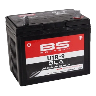BS-BATTERY U1R-9 12V 28Ah 300A 195x125x176mm P+ AGM bezúdržbová motobaterie