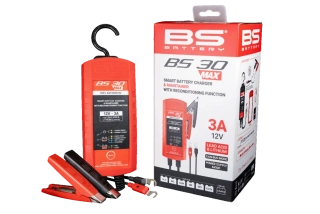 BS-BATTERY Nabíječka akumulátorů SMART BS30MAX (vhodné i pro lithium) 12V 3A
