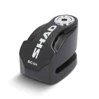 SHAD Zámek na kotouč s alarmem SC62A C0S6210A černá čep 10 mm