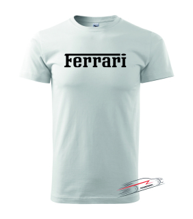 Pánské triko s motivem Ferrari