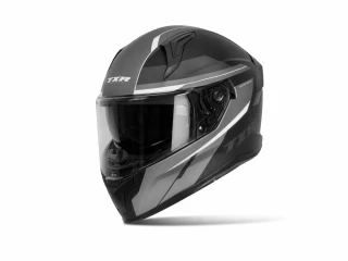 TXR Integrální helma na motorku Raptor černo-šedo-bílá XL