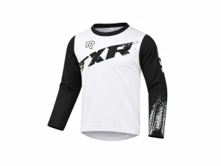 TXR Dětský motokrosový dres Pulse bílo-černý XL