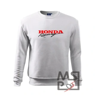 Pánská mikina s motivem Honda 16 bílá M
