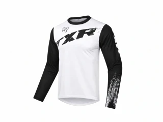 TXR Motokrosový dres Pulse bílo-černý XXL