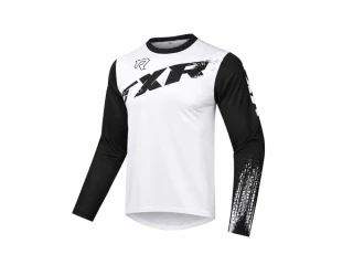 TXR Motokrosový dres Pulse bílo-černý 3XL