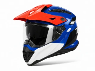 TXR Enduro přilba Explorer modro-bílo-červená S