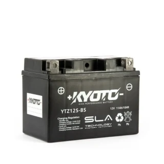 KYOTO GTZ12S-BS 12V 11Ah 210A 150x87x110mm L+ AGM bezúdržbová motobaterie