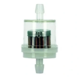 Palivový filtr na motorku 6 mm (1/4") s papírovou vložkou