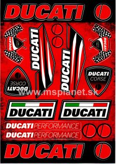 Nálepky moto Ducati 1