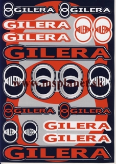 Nálepky moto Gilera