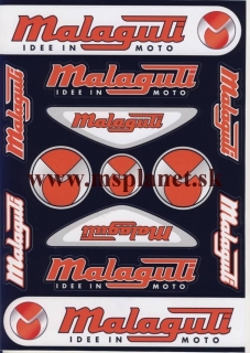 Nálepky moto Malaguti