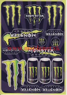 Nálepky moto Monster Energy 1