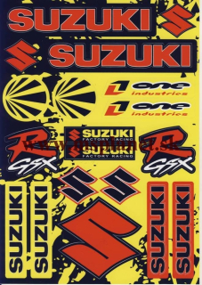 Nálepky moto Suzuki 5