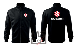 Mikina na zip s motivem Suzuki