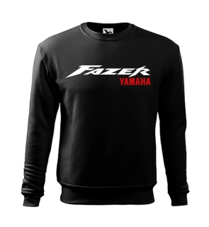 Mikina s motivem Yamaha Fazer čierna 2XL