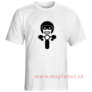 MSP Pánské triko s moto motivem 18 motoman